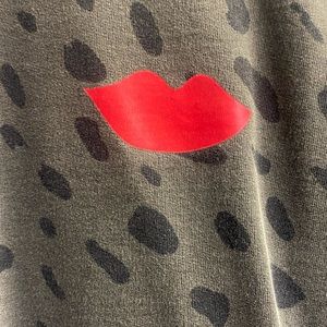 Clare V. Lip Sweatshirt